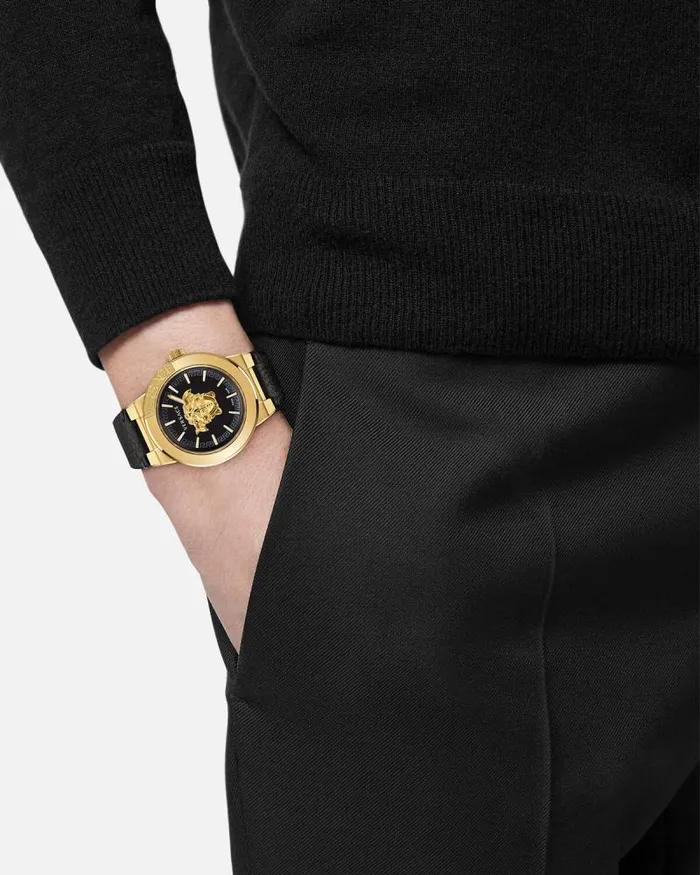 Medusa Infinite Gent Watch Black Men Versace Watches