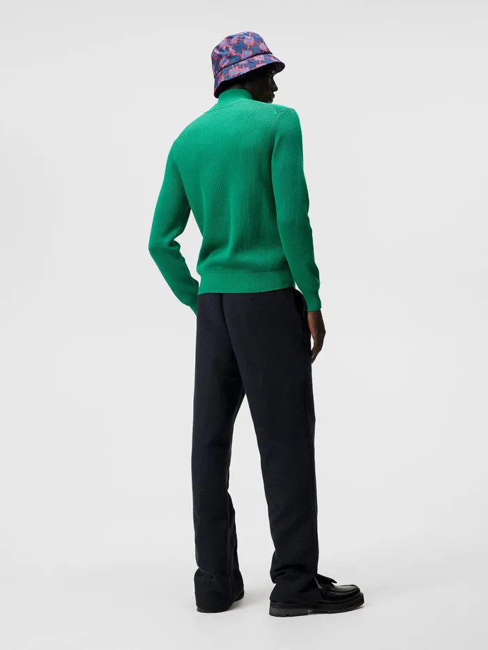 Men Alex Half Zip Knitted Sweater Bosphorus JLindeberg Knitwear Men Alex Half Zip Knitted Sweater Bosphorus JLindeberg Knitwear