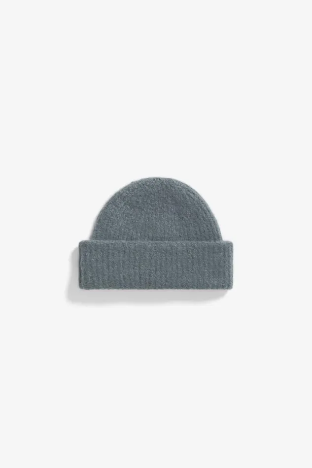 Men Alpaca Wool Short Beanie Mouse Grey Norse Projects Beanies