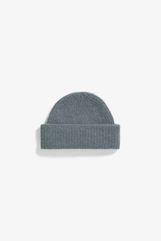 Men Alpaca Wool Short Beanie Mouse Grey Norse Projects Beanies