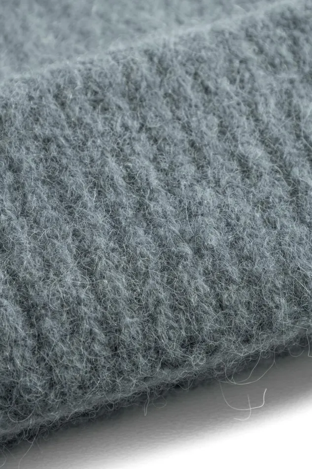 Men Alpaca Wool Short Beanie Mouse Grey Norse Projects Beanies