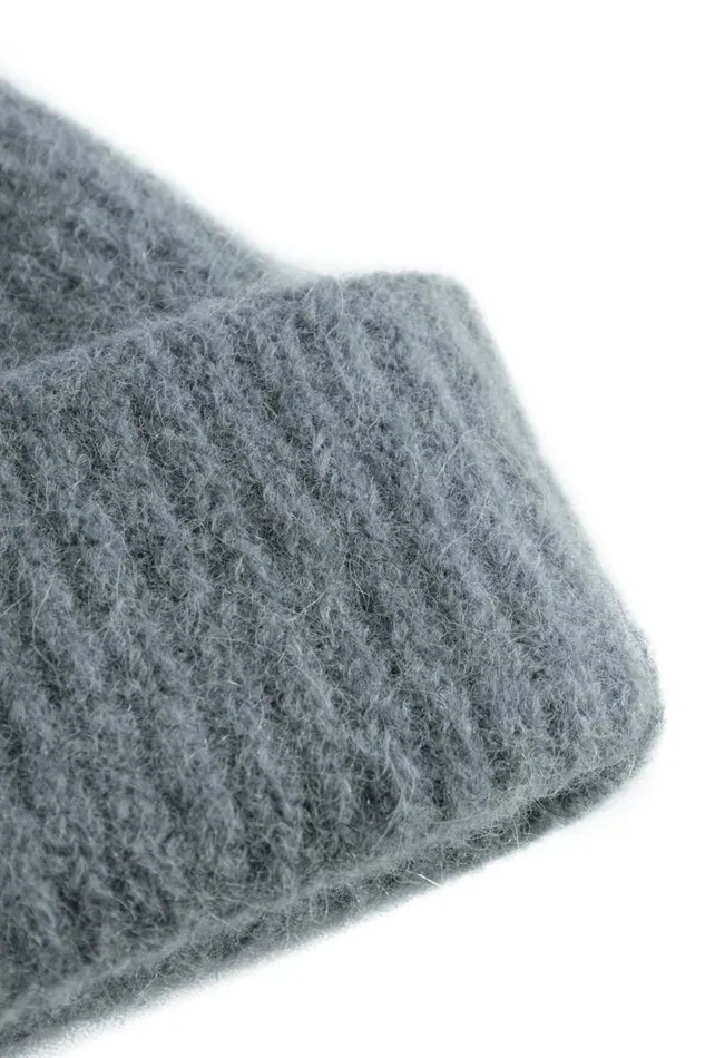 Men Alpaca Wool Short Beanie Mouse Grey Norse Projects Beanies
