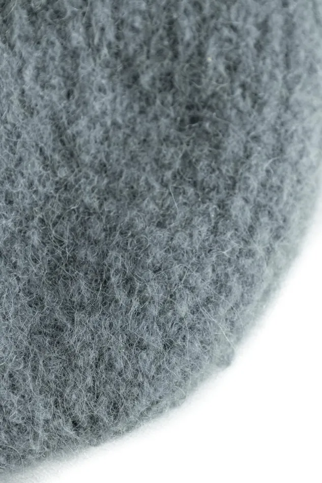Men Alpaca Wool Short Beanie Mouse Grey Norse Projects Beanies