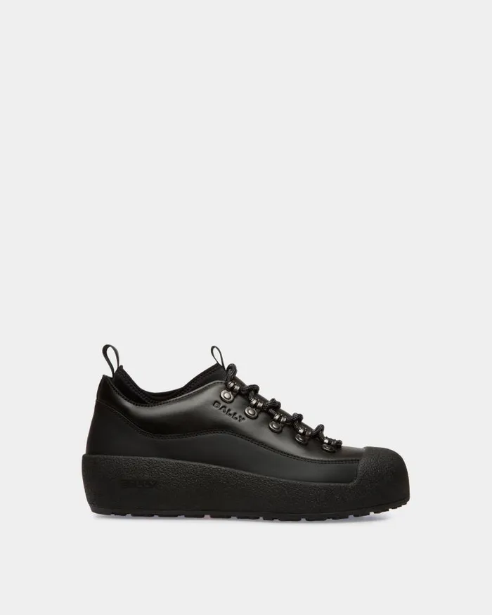 Men Bally Boots and Ankle Boots Winter Capsule Bootie In Black Leather Black