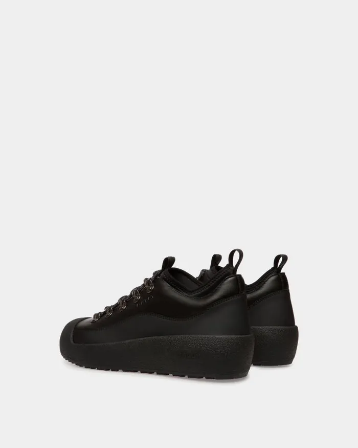 Men Bally Boots and Ankle Boots Winter Capsule Bootie In Black Leather Black