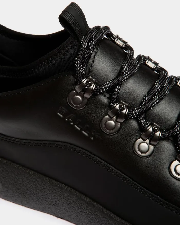 Men Bally Boots and Ankle Boots Winter Capsule Bootie In Black Leather Black