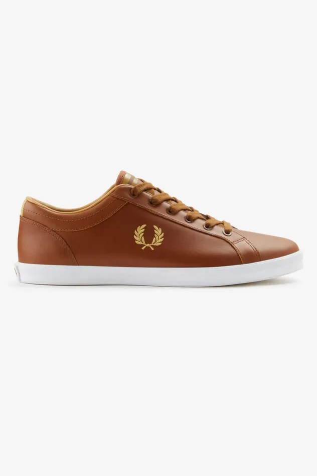 Men Baseline Tan Fred Perry Shoes