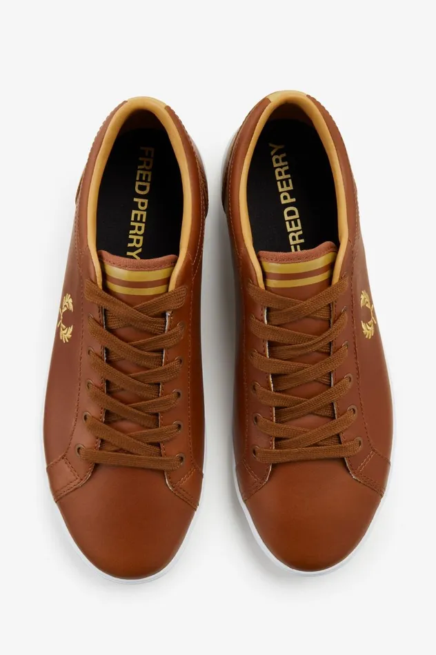 Men Baseline Tan Fred Perry Shoes