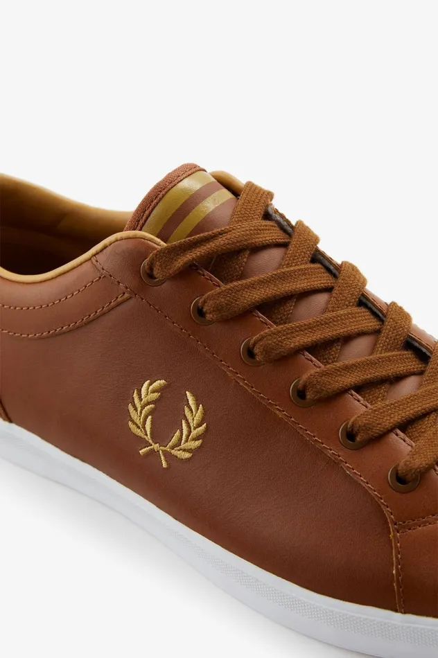 Men Baseline Tan Fred Perry Shoes