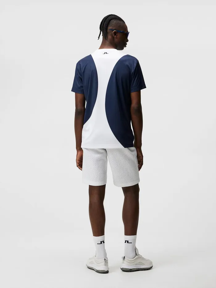 Men Big Spots Tee White JLindeberg Base and Mid Layers Men Big Spots Tee White JLindeberg Base and Mid Layers