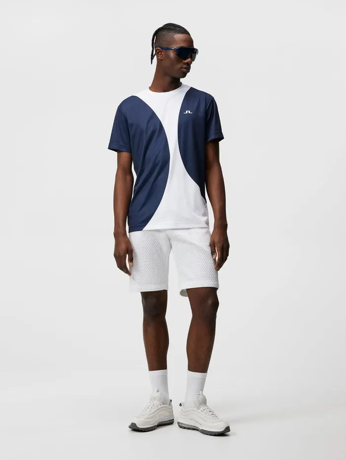 Men Big Spots Tee White JLindeberg Base and Mid Layers Men Big Spots Tee White JLindeberg Base and Mid Layers