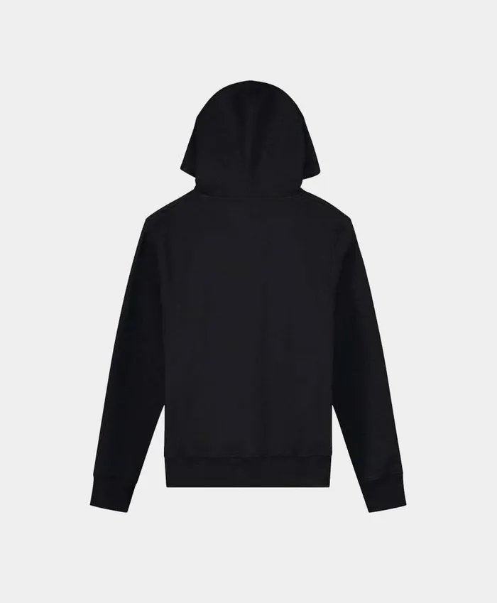Men Black Shield Hoody Daily Paper Hoodies and Sweaters