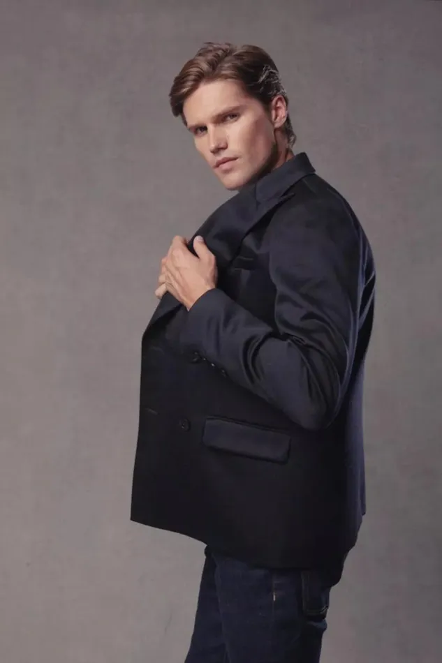 Men Blazers Holland Cooper The Double Breasted Blazer Navy Barathea Men Blazers Holland Cooper The Double Breasted Blazer Navy Barathea