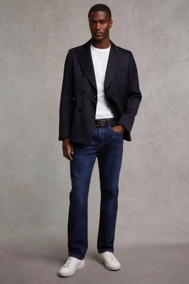 Men Blazers Holland Cooper The Double Breasted Blazer Navy Barathea Men Blazers Holland Cooper The Double Breasted Blazer Navy Barathea
