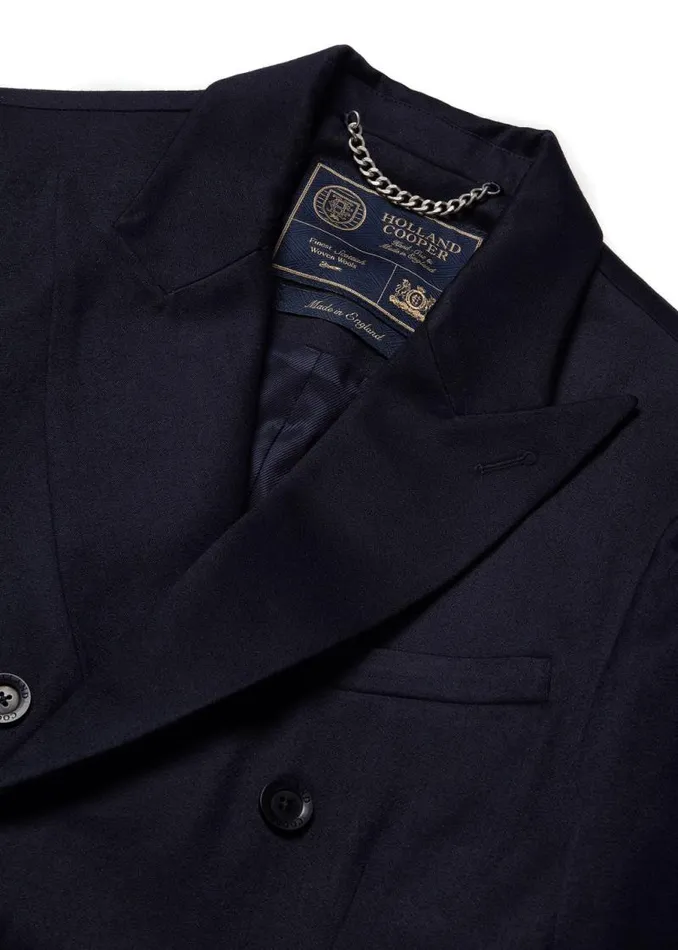 Men Blazers Holland Cooper The Double Breasted Blazer Navy Barathea Men Blazers Holland Cooper The Double Breasted Blazer Navy Barathea