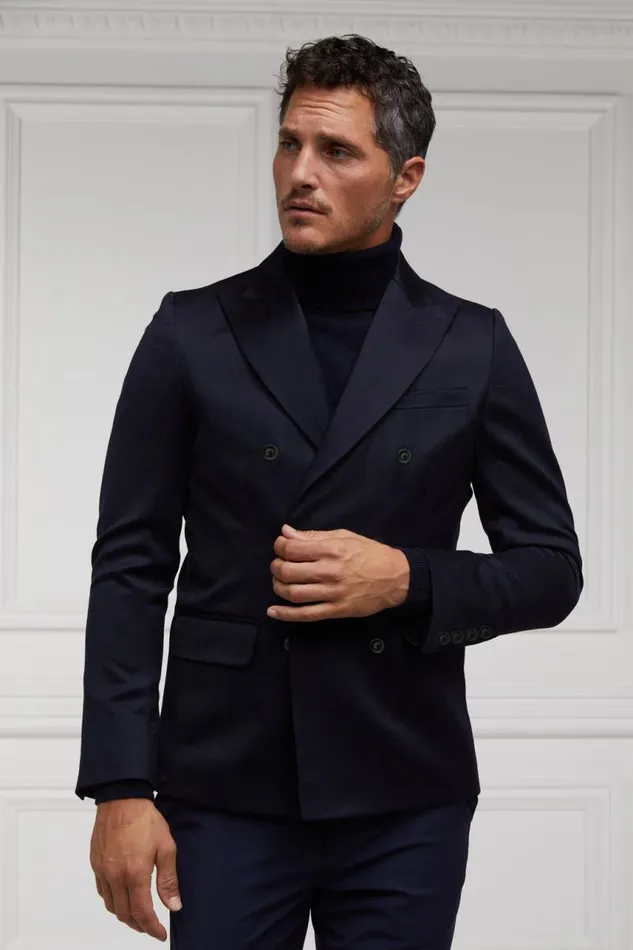 Men Blazers Holland Cooper The Double Breasted Blazer Navy Barathea Men Blazers Holland Cooper The Double Breasted Blazer Navy Barathea