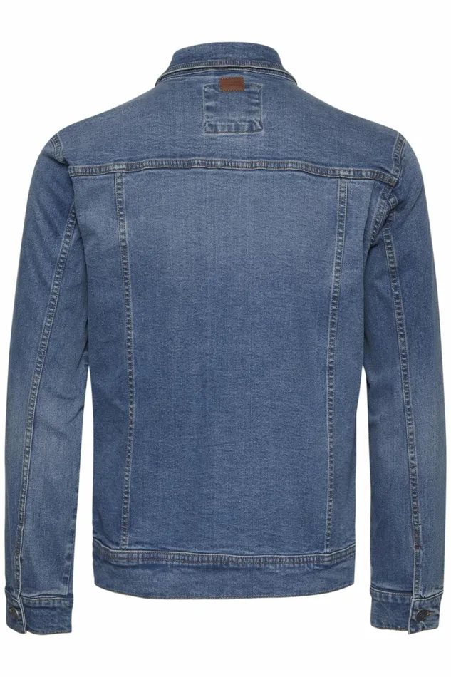 Men Blend Outerwear Outerwear Denim Middle Blue