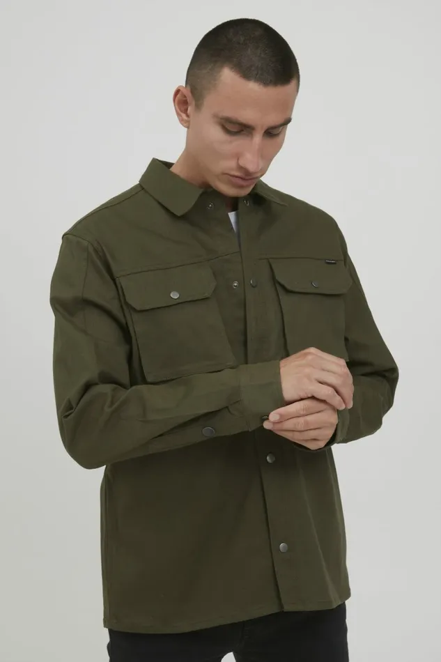 Men Blend Outerwear Outerwear Olive Night