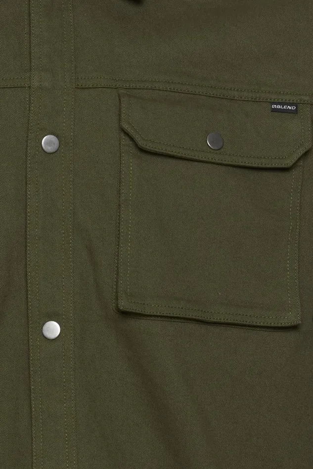 Men Blend Outerwear Outerwear Olive Night