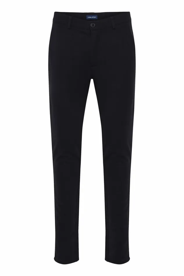 Men Blend Pants Casual Pants Dark Navy Blue
