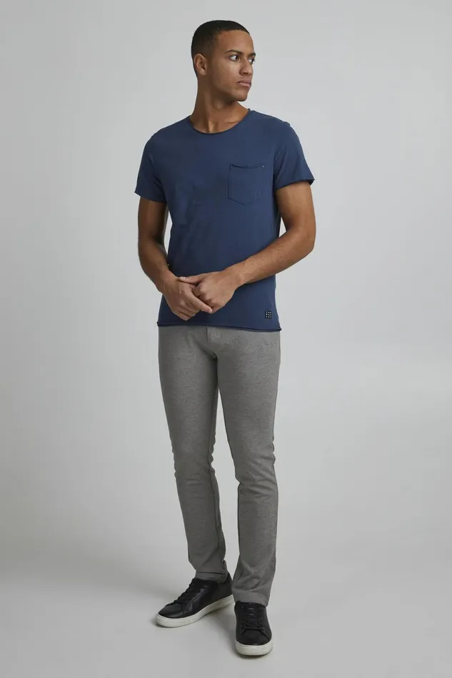 Men Blend Pants Casual Pants Pewter Mix
