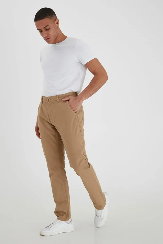 Men Blend Pants Casual Pants Sand Brown