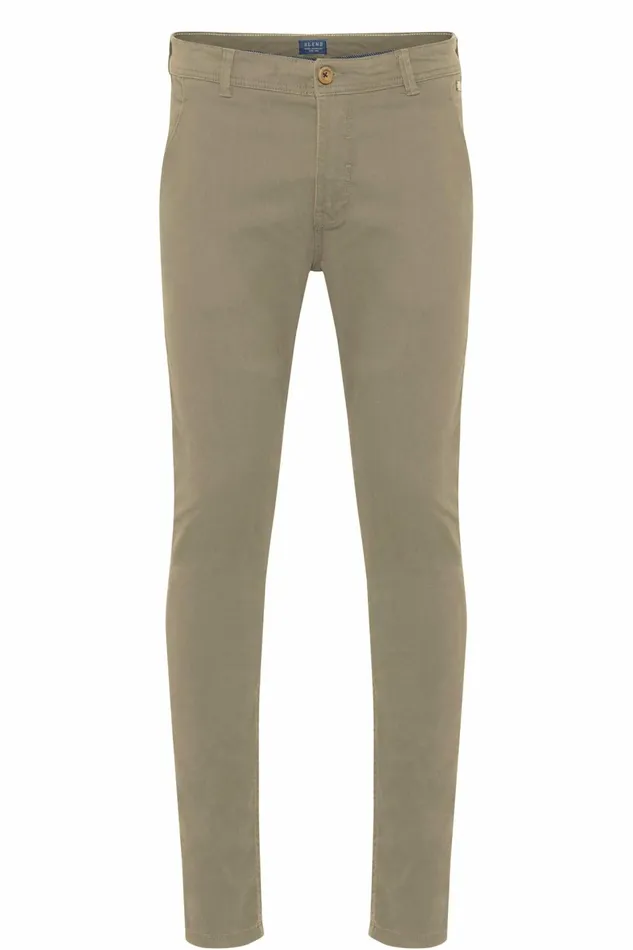 Men Blend Pants Pants Casual Beige Brown