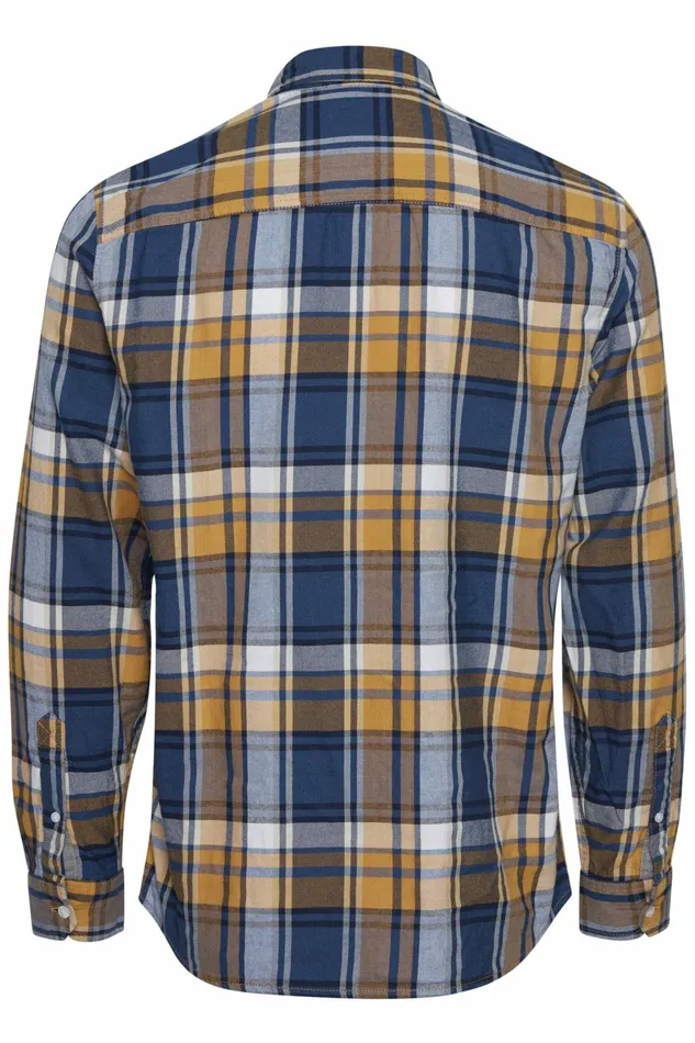 Men Blend Shirts Long Sleeved Shirt Spruce Yellow