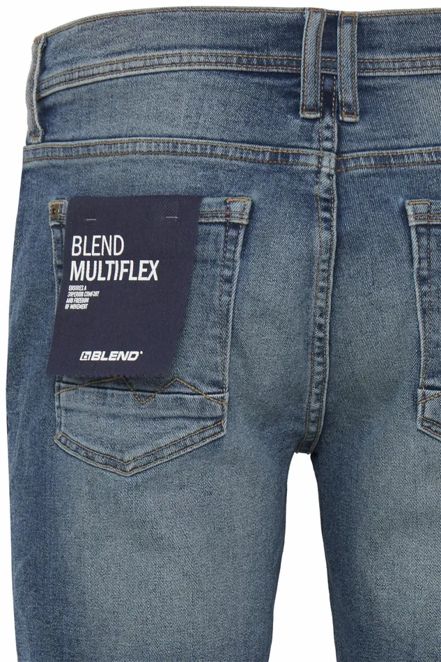 Men Blend Shorts Denim Shorts Denim Middle Blue