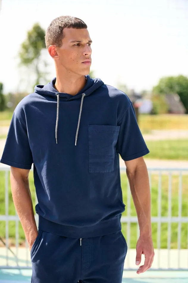 Men Blend Shorts Shorts Dress Blues