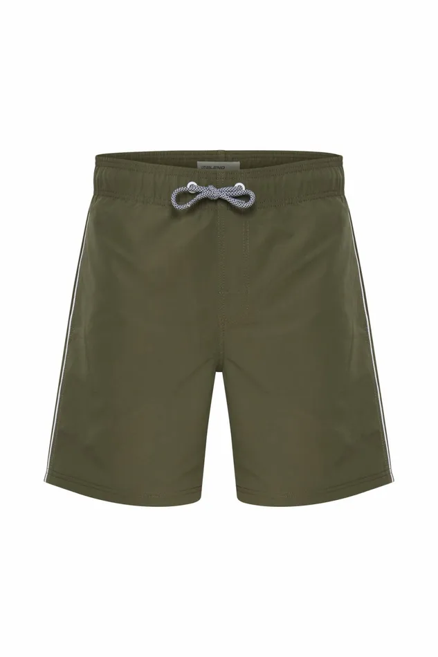 Men Blend Swim Shorts Swimwear Olive Night
