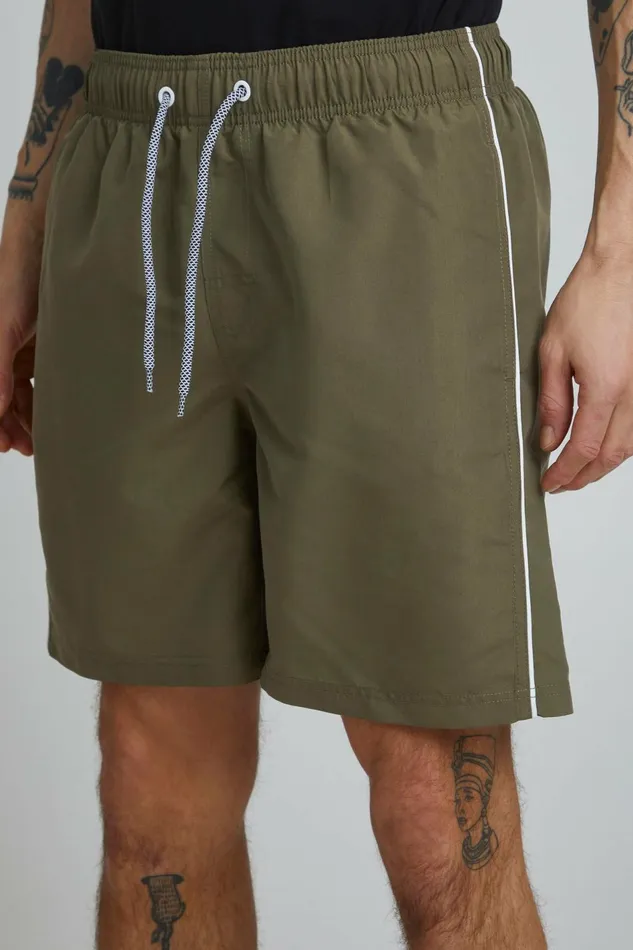 Men Blend Swim Shorts Swimwear Olive Night