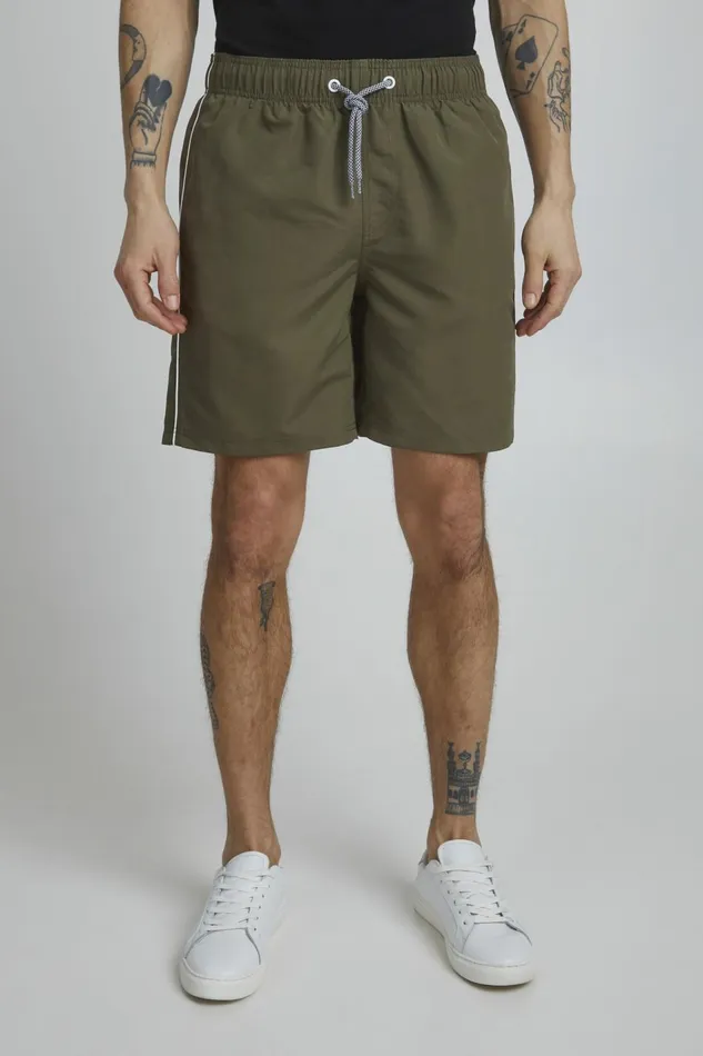 Men Blend Swim Shorts Swimwear Olive Night