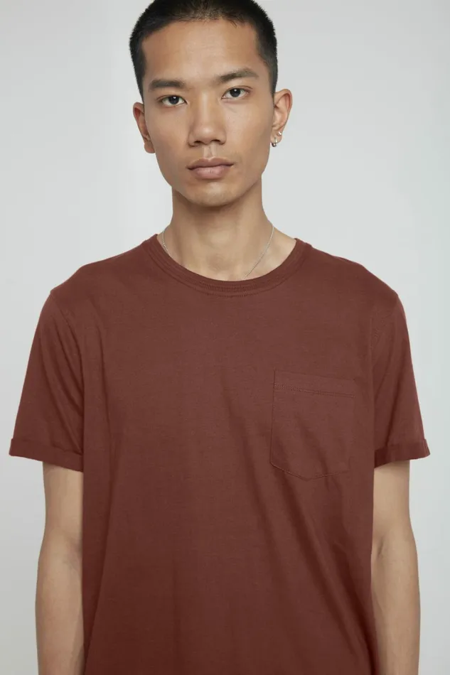 Men Blend TShirts Tshirt Russet Brown