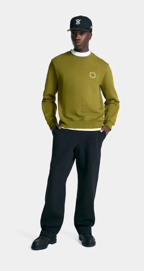 Men Cardamom Green Orbit Sweater Daily Paper Hoodies and Sweaters
