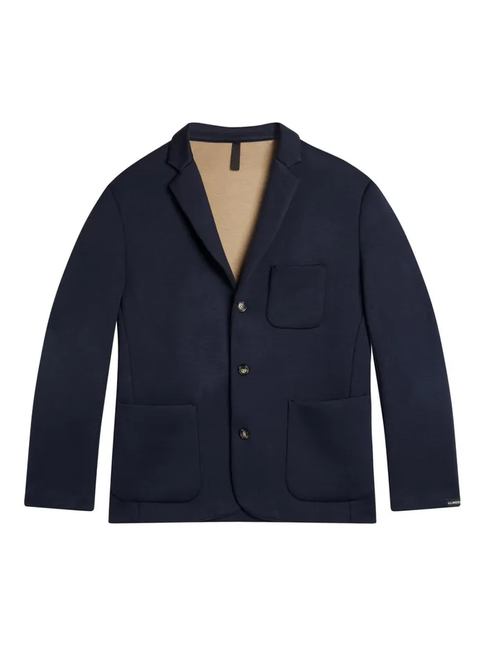 Men Carlton Bonded Cardigan Blazer JL Navy JLindeberg Blazers