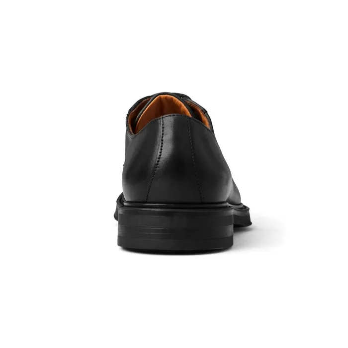 Men Casual Shoes Bruno Magli Tyler Split Toe Leather DerbyBlack