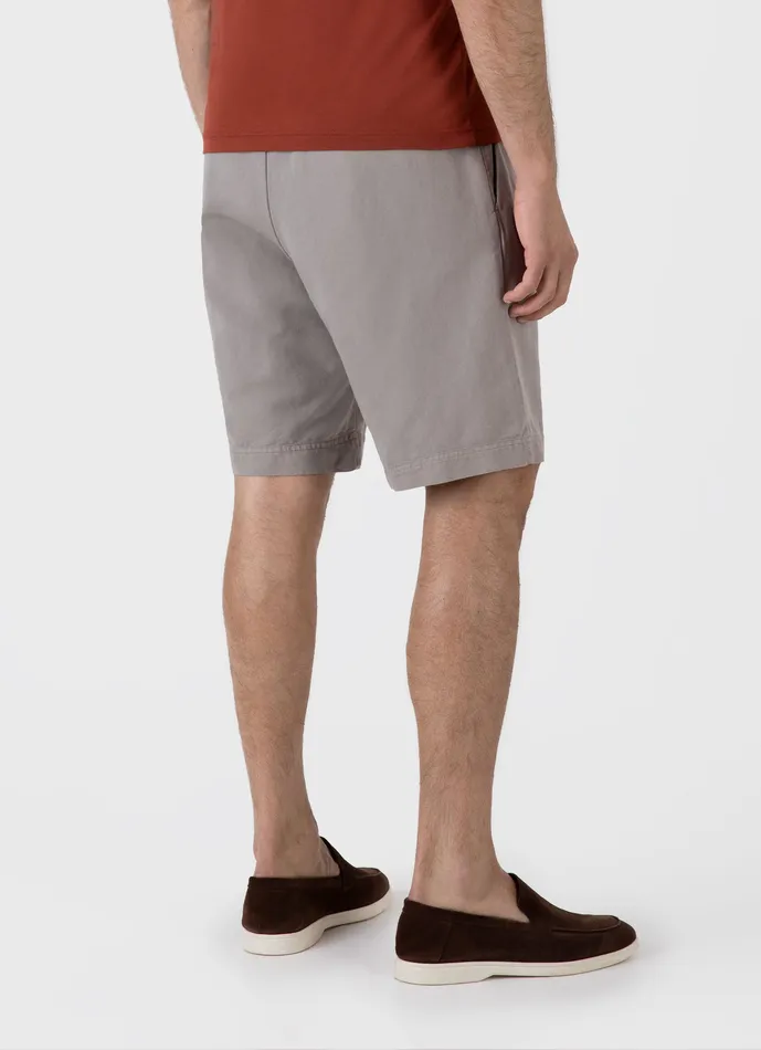 Men Cotton Linen Drawstring Shorts Pewter Shorts ussunspel Men Cotton Linen Drawstring Shorts Pewter Shorts ussunspel