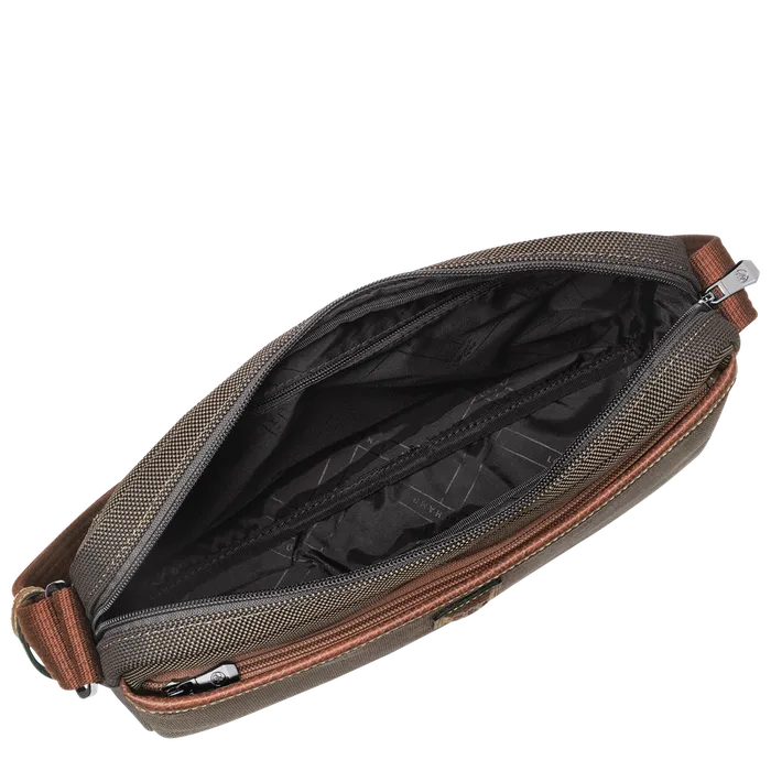 Men Crossbody bags Longchamp Boxford M Camera bag Brown