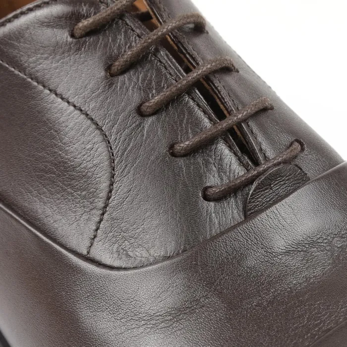 Men Dress Shoes Bruno Magli Locascio CapToe Oxford 8211 Dark Brown