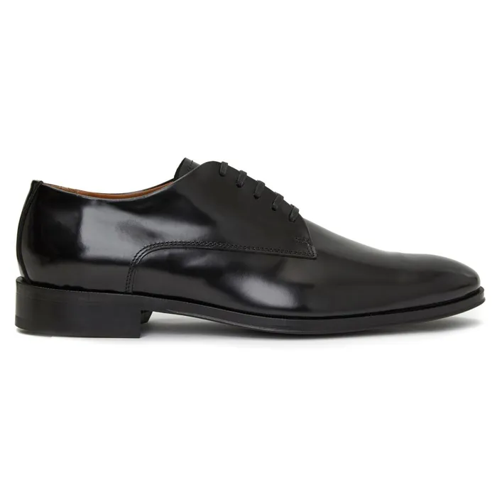 Men Dress Shoes Bruno Magli Metti Derby Black Leather