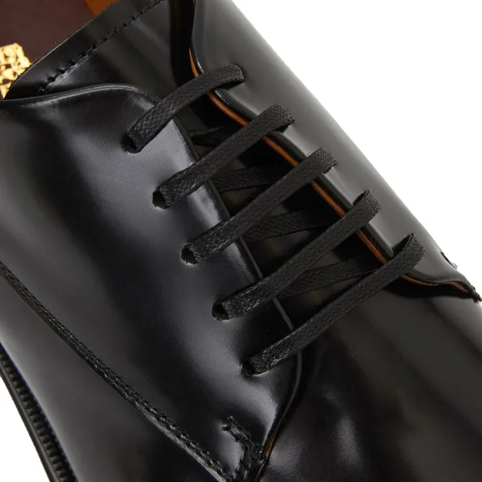 Men Dress Shoes Bruno Magli Metti Derby Black Leather