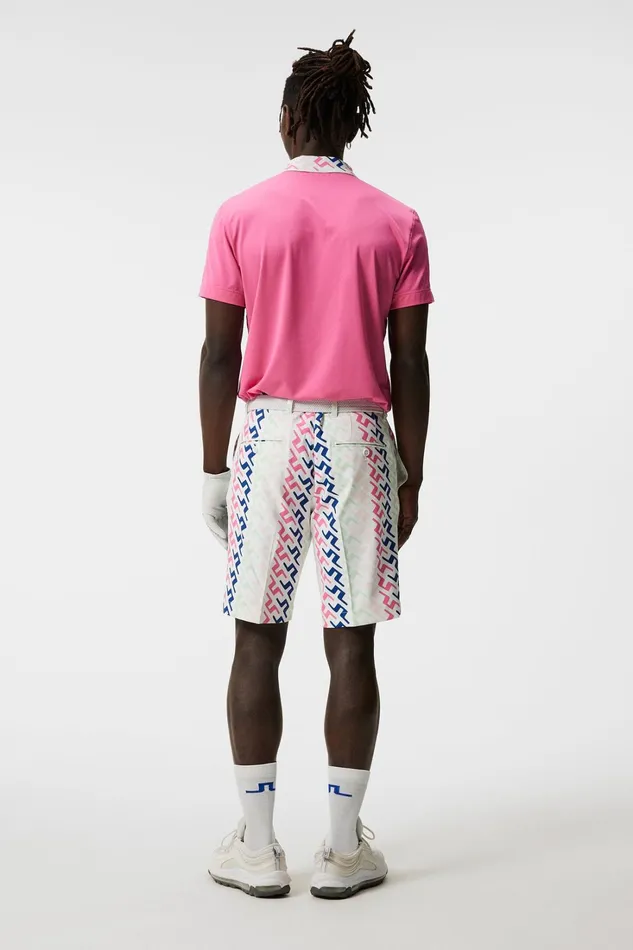 Men Eloy Print Shorts Pink Painted Bridge JLindeberg Shorts Men Eloy Print Shorts Pink Painted Bridge JLindeberg Shorts