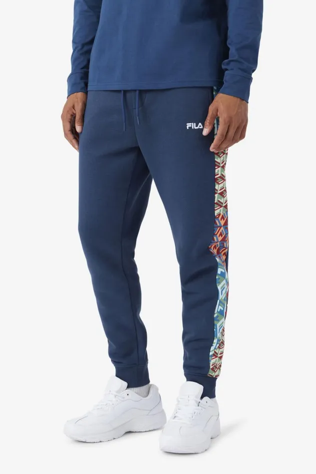 Men Fila Pants and Shorts Pawa Jogger Moonlit Ocean
