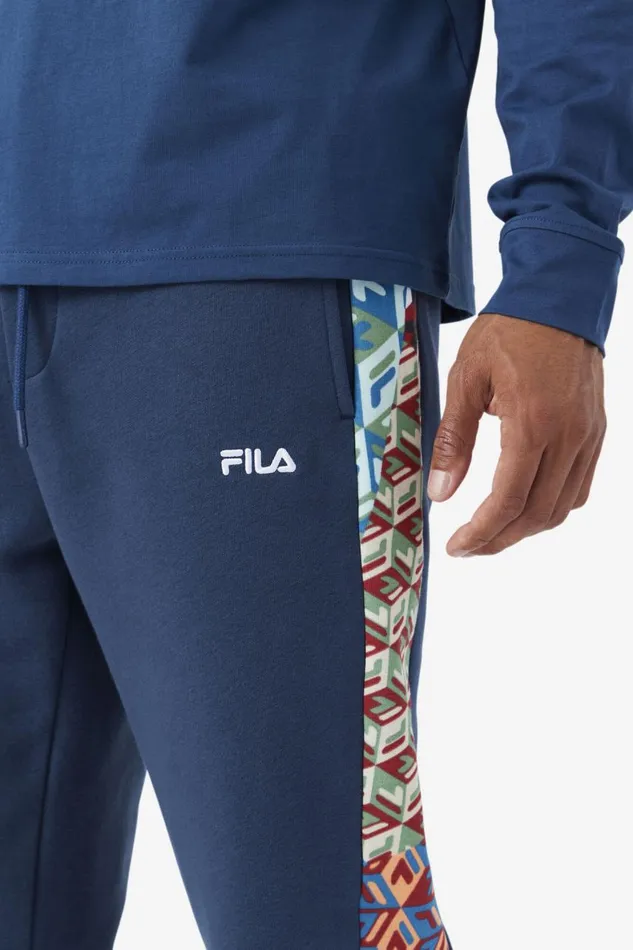 Men Fila Pants and Shorts Pawa Jogger Moonlit Ocean