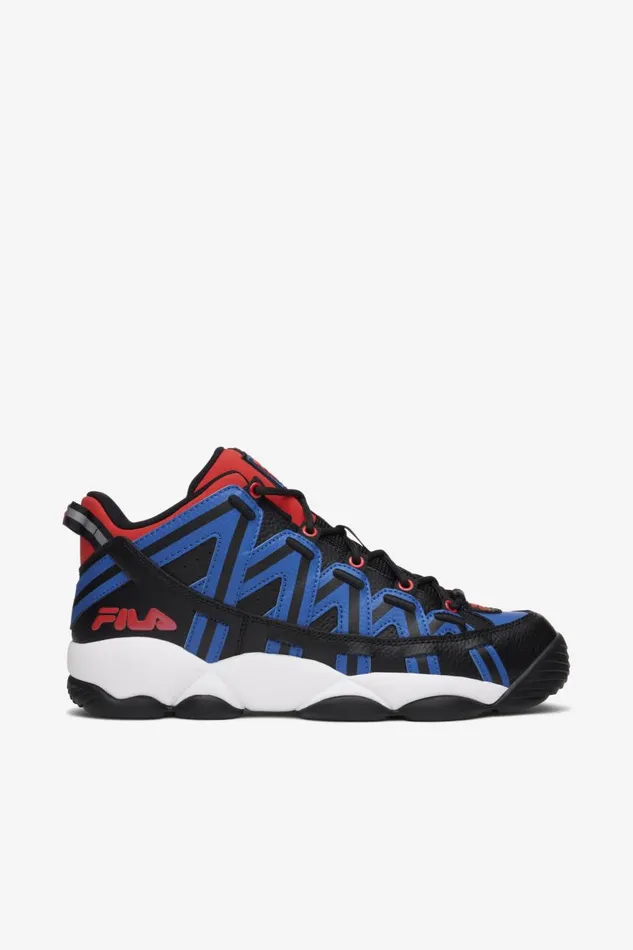 Men Fila Sneakers and Lifestyle Stackhouse Spaghetti Black Prince Blue Fila Red