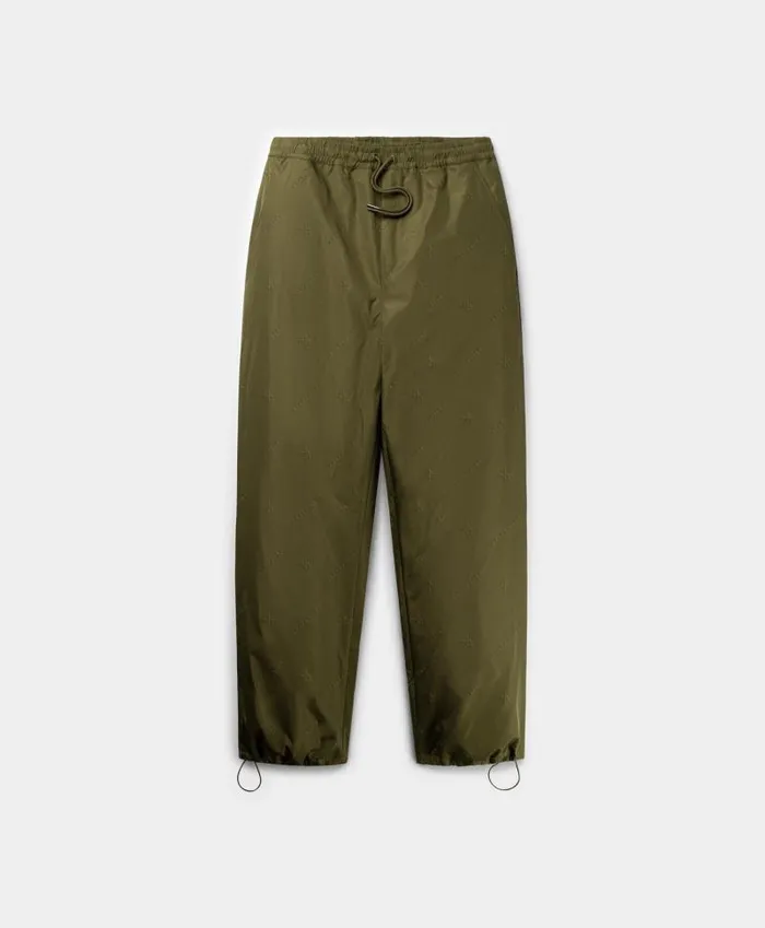 Men Green Taye Logo Trackpants Daily Paper Pants