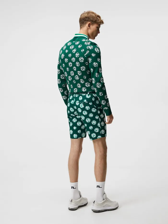 Men Gus Jacquard Sweater Rain Forest Sphere Dot JLindeberg Knitwear Men Gus Jacquard Sweater Rain Forest Sphere Dot JLindeberg Knitwear