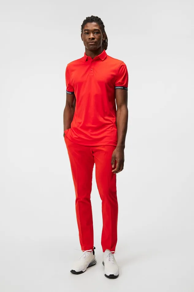 Men Guy Regular Polo Fiery Red JLindeberg Polo Shirts Men Guy Regular Polo Fiery Red JLindeberg Polo Shirts