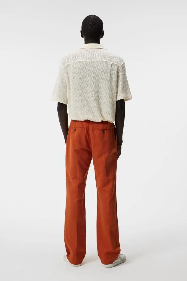 Men Haij Cotton Linen Pants Minimal JLindeberg Tailored Trousers Men Haij Cotton Linen Pants Minimal JLindeberg Tailored Trousers